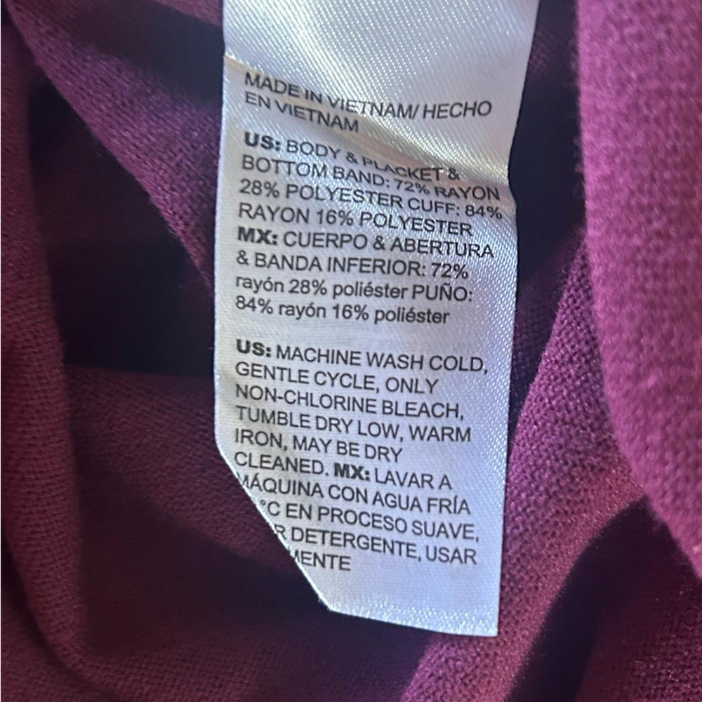NWT Chicos cardigan size 4 or xxl - Picture 6 of 6